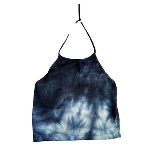 Blue Tye Dye Brandy Melville Halter